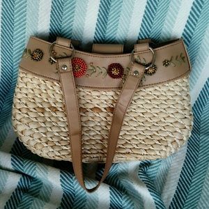 Wicker purse